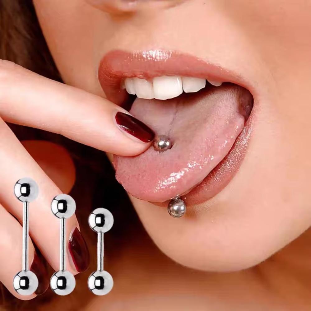 1PC Stainless Steel Straight B - đánh giá và giá Tongue Barbell Straight