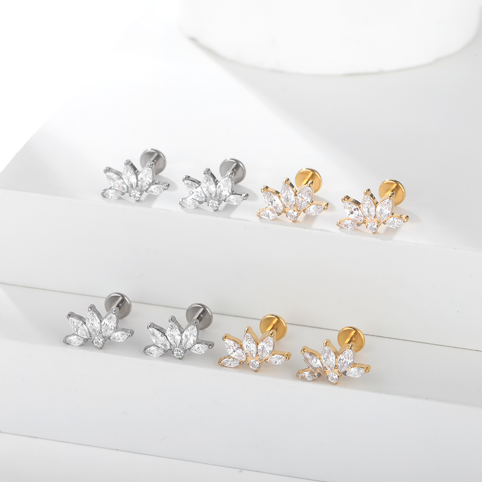 1PC Titanium Ear Piercing Cart - đánh giá và giá Zoor Body Jewelry