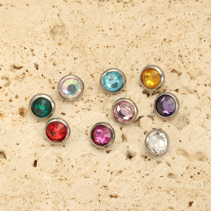 1PCS ASTM F136 Titanium Bezel  - đánh giá và giá Zoor Body Jewelry
