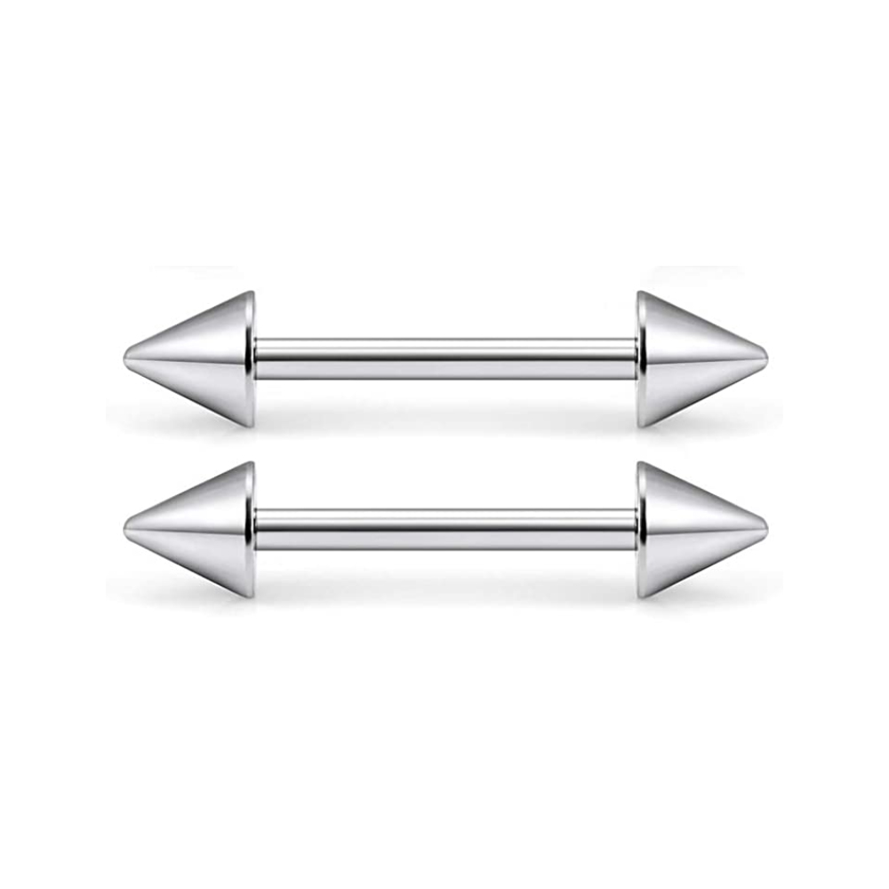 14G Lưỡi Nhẫn Phẫu Thuật Thép  - đánh giá và giá Tongue Barbell Straight