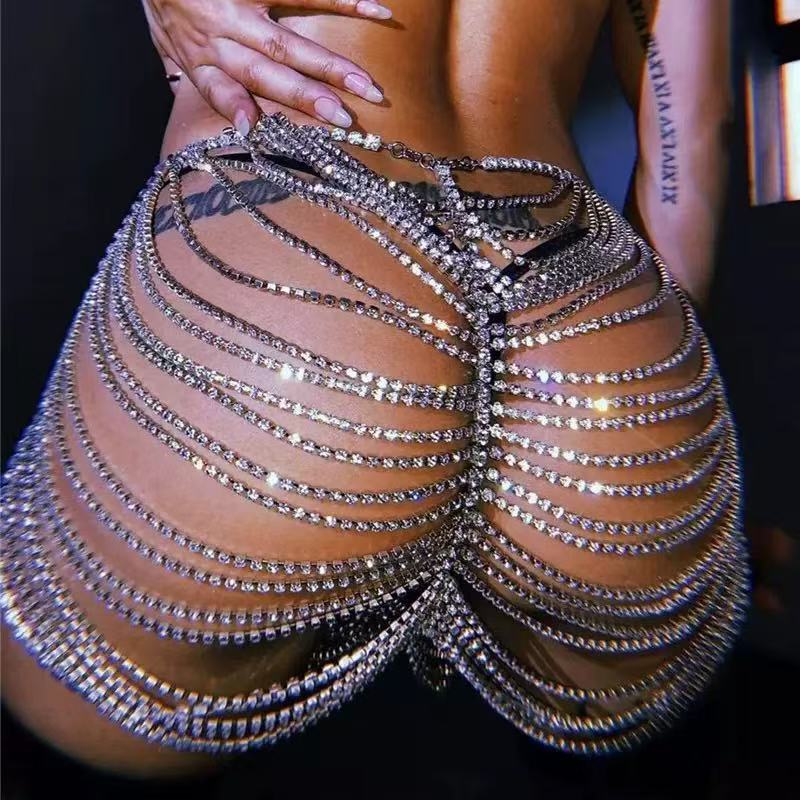 1pcSexy Fashionable Rhinestone - đánh giá và giá Body Jewelry Rhinestone