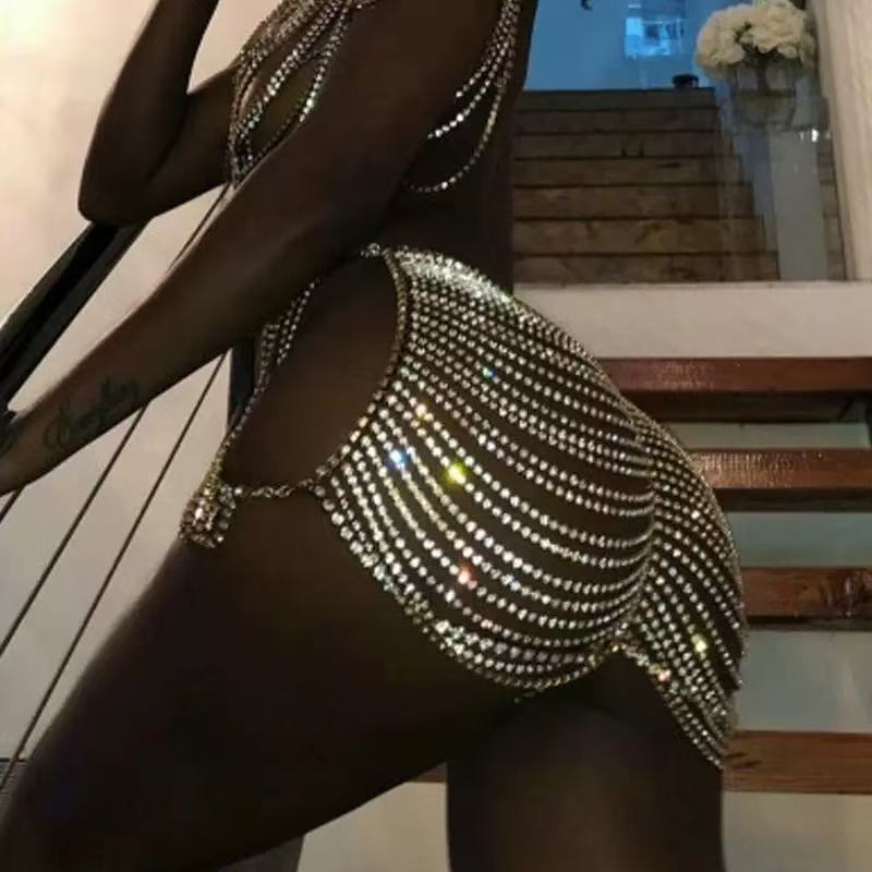 1pcSexy Fashionable Rhinestone - đánh giá và giá Body Jewelry Rhinestone