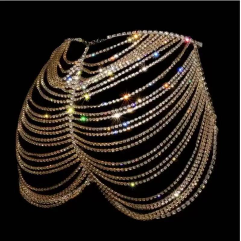 1pcSexy Fashionable Rhinestone - đánh giá và giá Body Jewelry Rhinestone