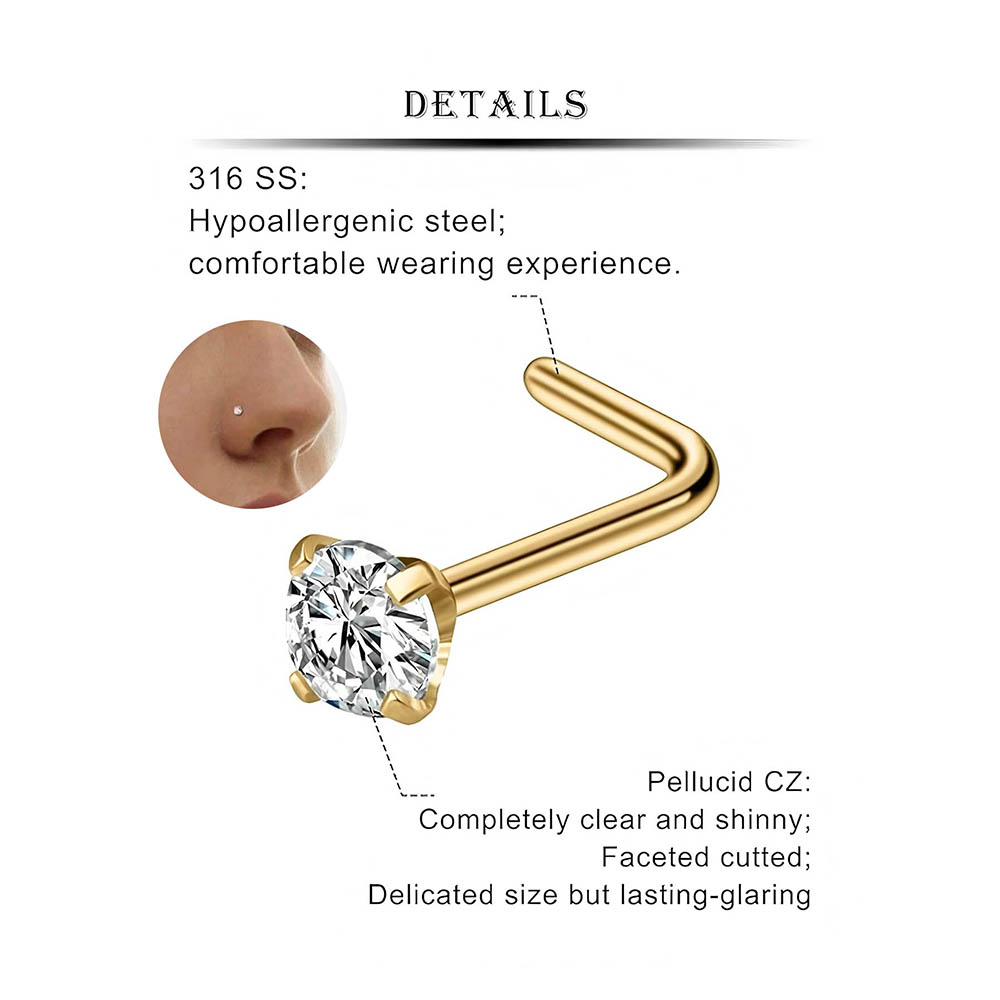 12-Piece Full Set 316L Hypoall - đánh giá và giá Body Jewelry Hypoallergenic